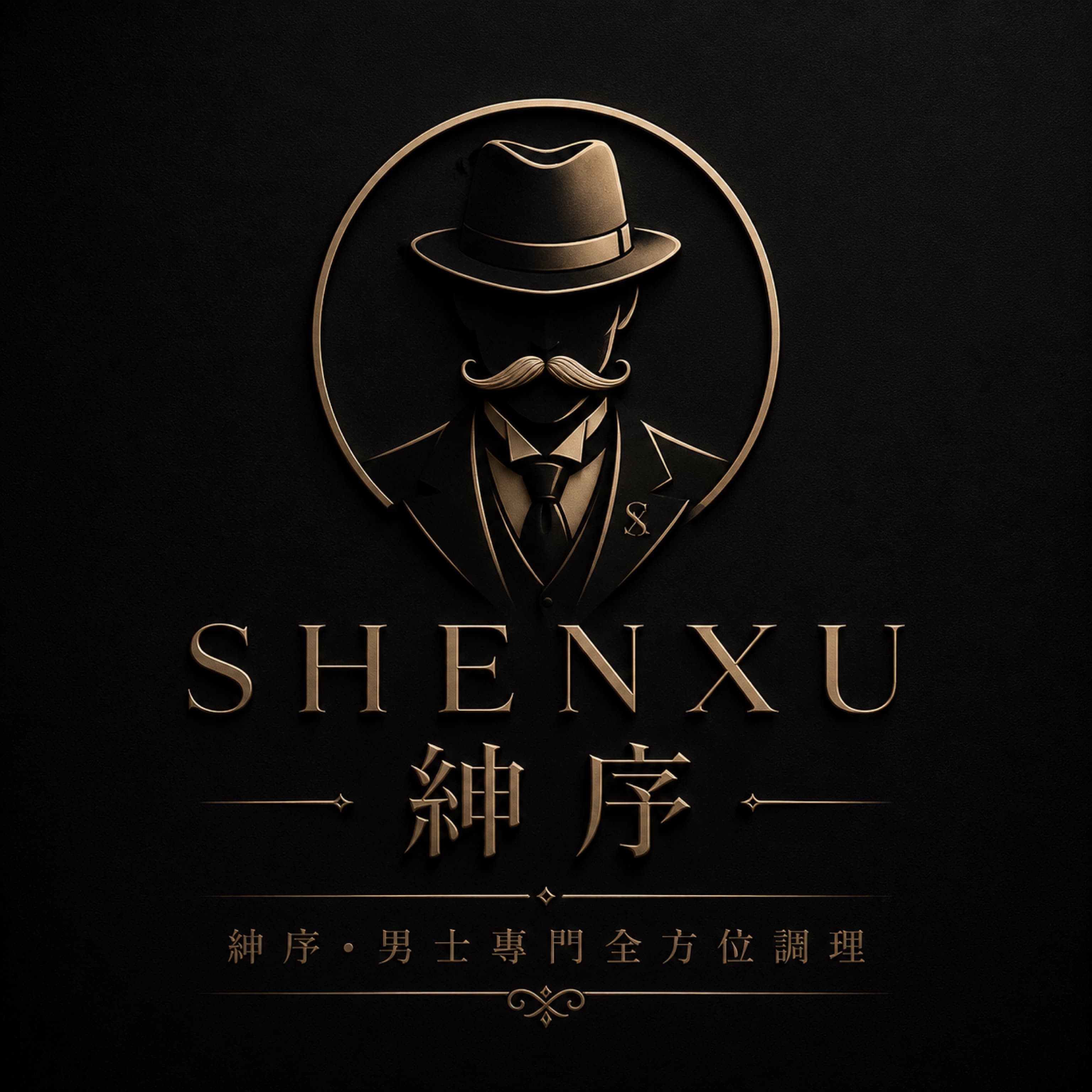 🎩 紳序 SHENXU 🎩 logo