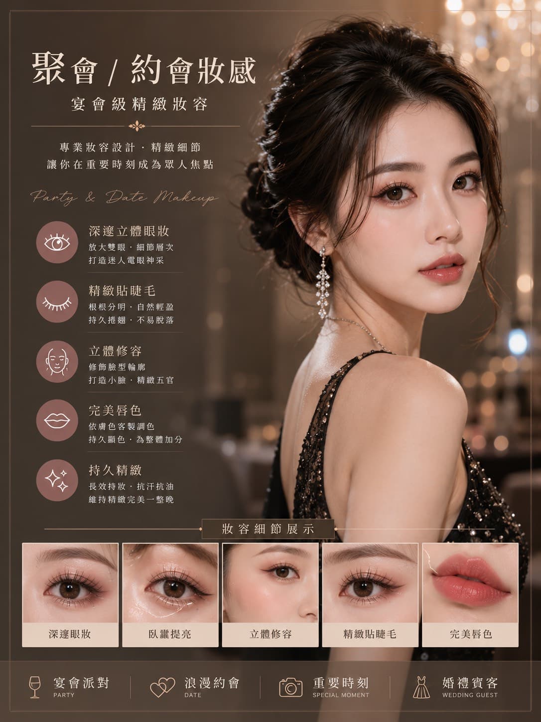 聚會/約會 高級妝感